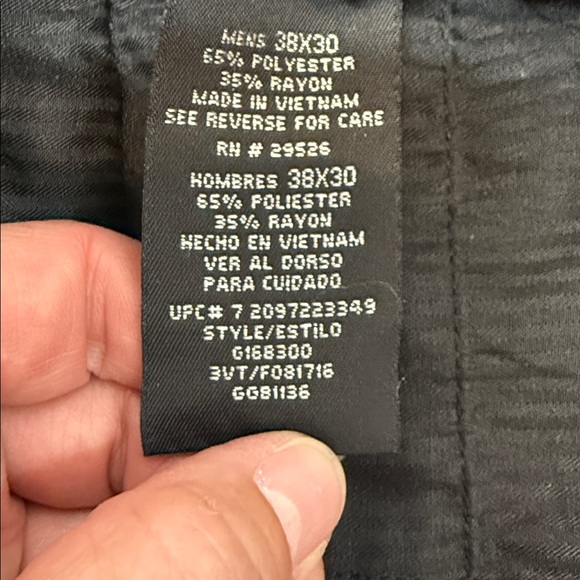 George Men's Black Trousers. Business Casual Office - Picture 7 of 9